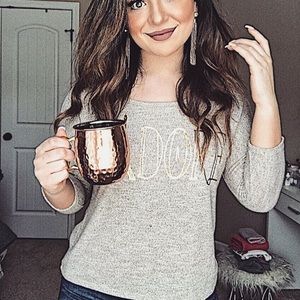 J’Adore graphic knit top
